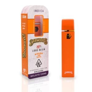 Dabwoods Disposable Live Resin Full gram – Gelato Cake – 1g